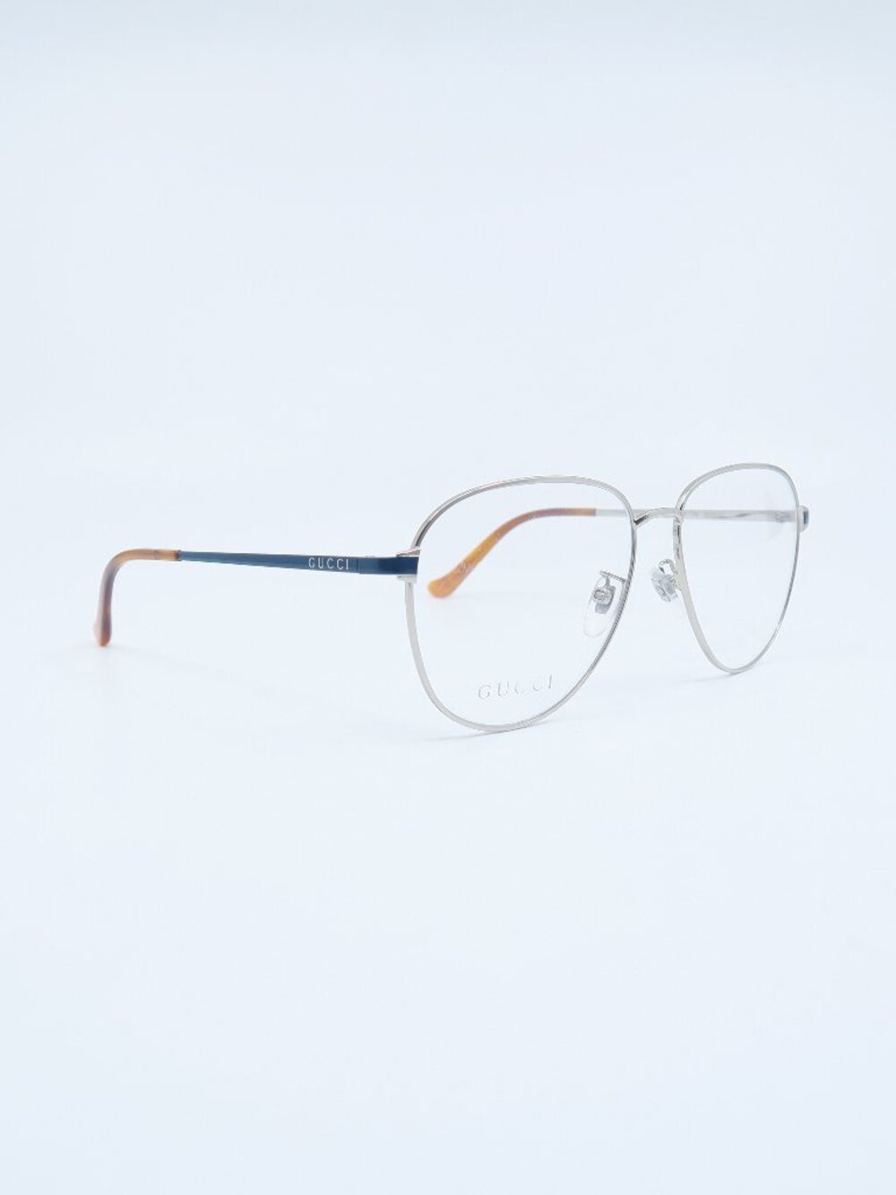 Gucci GG0577OA  004 57mm Silver Metal, Aviator,  New Men's Eyeglasses.